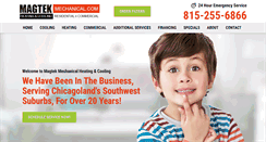 Desktop Screenshot of magtekmechanical.com