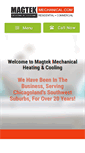 Mobile Screenshot of magtekmechanical.com